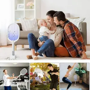 Raqueta eléctrica mata zancudos