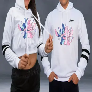 Buzo, Buso Hoodie stictch angel Te amo