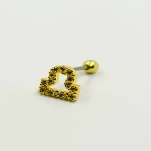 PIERCING DORADO LIBRA