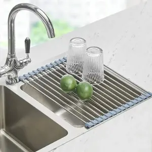 Escurridor Secador de Platos Enrollable: ¡La Solución Perfecta para tu Cocina! - Escurridor Secador De Platos Enrrollable