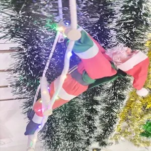 PAPA NOEL ESCALERA LUZ 55061