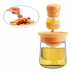 Dispensador Aceite Con Brocha Silicona B