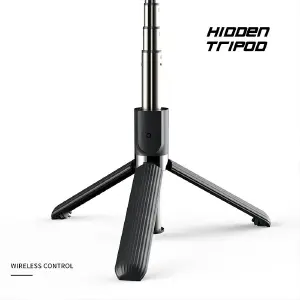 PALO SELFIE STICK TRIPODE CONTROL Y LUZ