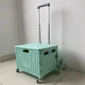 Carrito de compras plegable