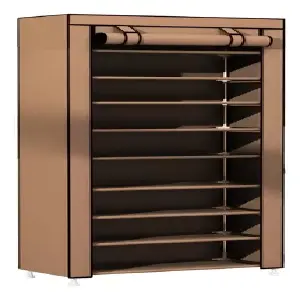 ORGANIZOR DE ZAPATOS EN TELA 9 NIVELES