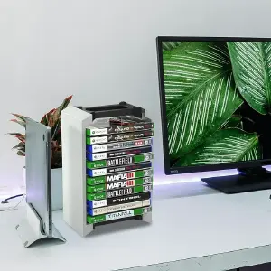 Almacenamiento De Discos De Juegos x12