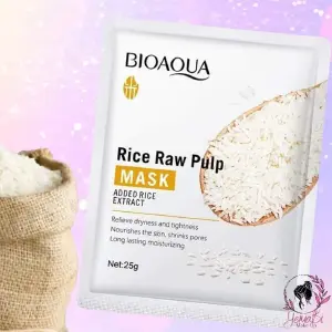 Mascarilla Hidratante de Arroz en velo