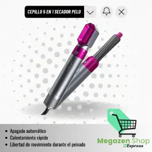CEPILLO 5 EN 1 SECADOR PELO