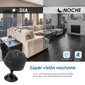 Cámara mini espía Wifi inalámbrica
