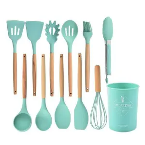 Set 12 Utensilios Cocina Silicona Resist