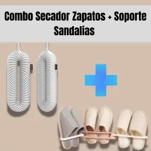 Combo Secador Zapatos + Soporte Sandalia