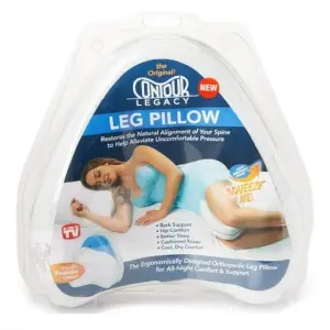 Almohada memory foam piernas rodillas
