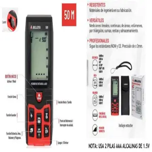 MEDIDOR DE DISTANCIA LASER 100 METROS