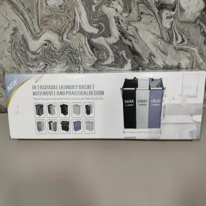 Cesta por 3 para ropa sucia Laundry