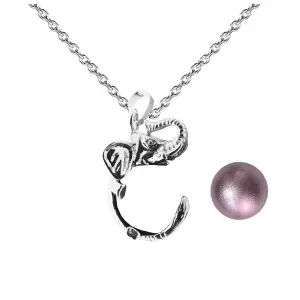 Collar Llamador De Angel Elefante Figura