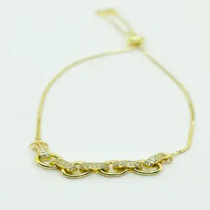 Manilla ajustable dorada