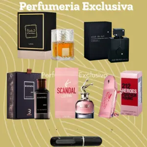 Kit 5 perfumes con estuche+perfumero