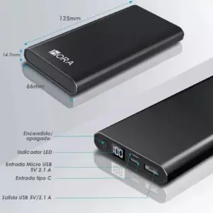 Power Bank Pila Bateria Portatil 10000ma
