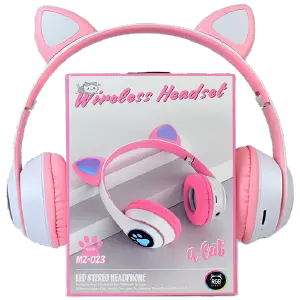 Diadema Bluetooth CAT MZ023 Rosado