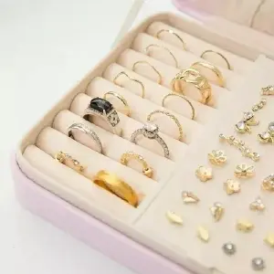 Joyero, Organizador Estuche Para Joyería
