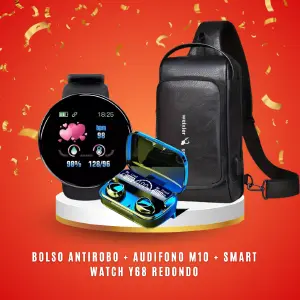 BOLSO ANTIROBO+ Y68 REDONDO + M10