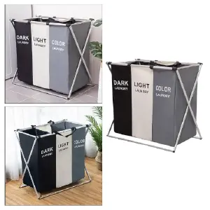 Cesta De Almacenamiento Con Triple Divis