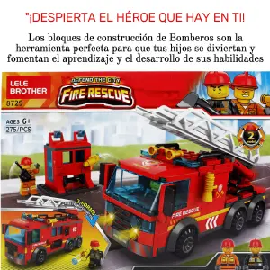Camion De Bomberos Bloques De Construcci