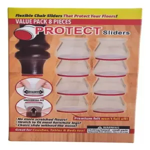 Protector Pata Silla En Silicona Con Fie