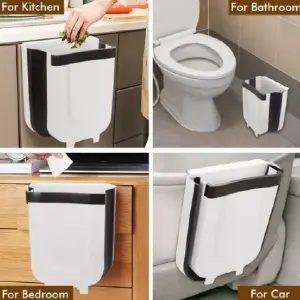 Basurera Cocina Portátil Pvc Plegable