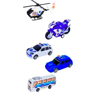Carros De Impulso Moto Grua Bus Helicopt
