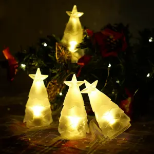 Vela Led Decorativa En Forma De Arbol 1