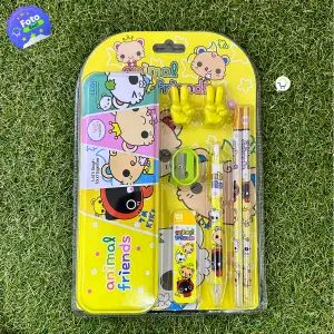 Set Escolar x8 Cartuchera Lápices 009K