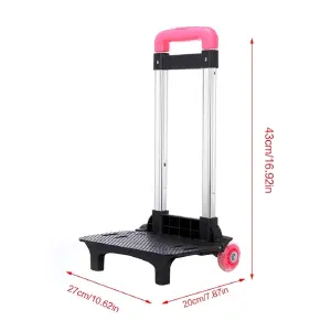 carretilla zorra plegable carrito