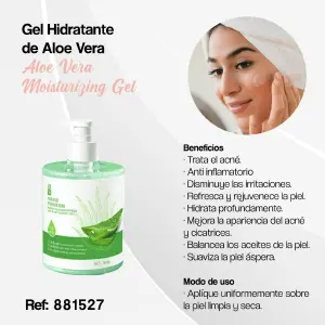 881527-GEL HIDRATANTE DE ALOE VERA