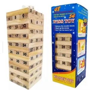 Jenga pequeña didactico