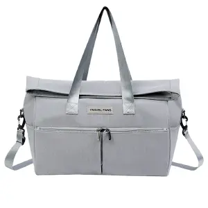 Bolso Expandible Gran Capacidad Gris