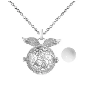 Collar Llamador De Angel Alas Estrellas