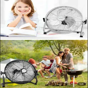 Ventilador solar con panel soporte