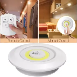 Luz Led Set X3 Lampara Adhesiva Control