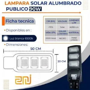 Lámpara de Alumbrado Solar LED IP65: Ilumina tu Mundo - Lampara Alumbrado Solar Led Ip65