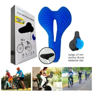 Cojín Gel Asiento Bicicleta Egg Bicycle
