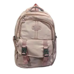 Morral Bolso Divison Pc Broches Rosa