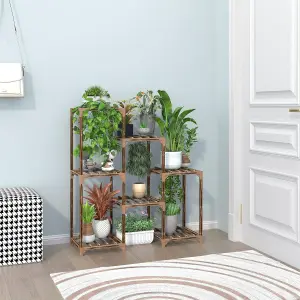 Base para Matera: Soporte de Madera Elegante y Resistente - Base para matera soporte de madera