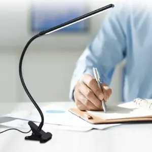 Lámpara De Escritorio Con Pinza