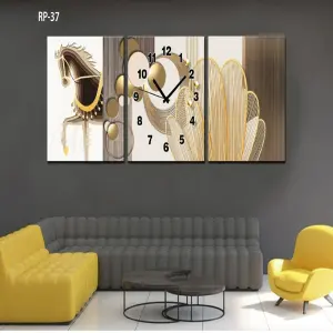 RELOJ PARED ESTILO POLIPTICO 3 PIE RP-37