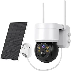 CAMARA CON PANEL SOLAR