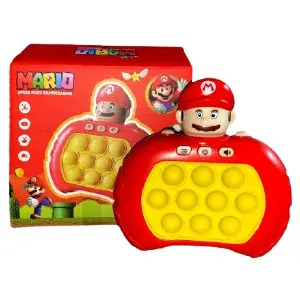 Juego Eléctrico Pop Quick Push Mario Lui