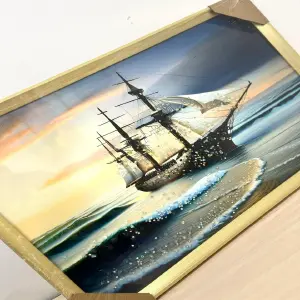 Cuadro de Velero en el Mar
