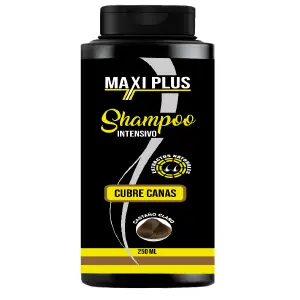 SHAMPOO CUBRE CANAS CASTAÑO CLARO MAXIPL