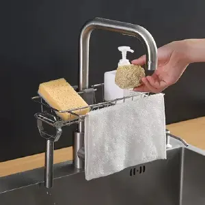 Estante De Grifo Soporte Organizador Par